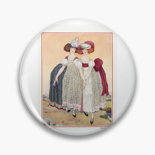 Item preview, Vintage Art Deco Rococo Style Hoop Skirt Gowns designed and sold by TeeARTHY.