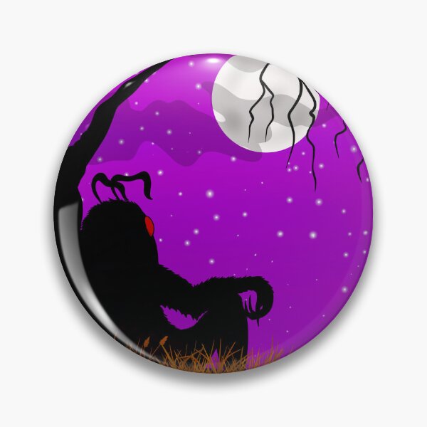 Item preview, West Virginia Mothman Moonlight Watch | Cryptid Art designed and sold by Let There Be Art Studio.