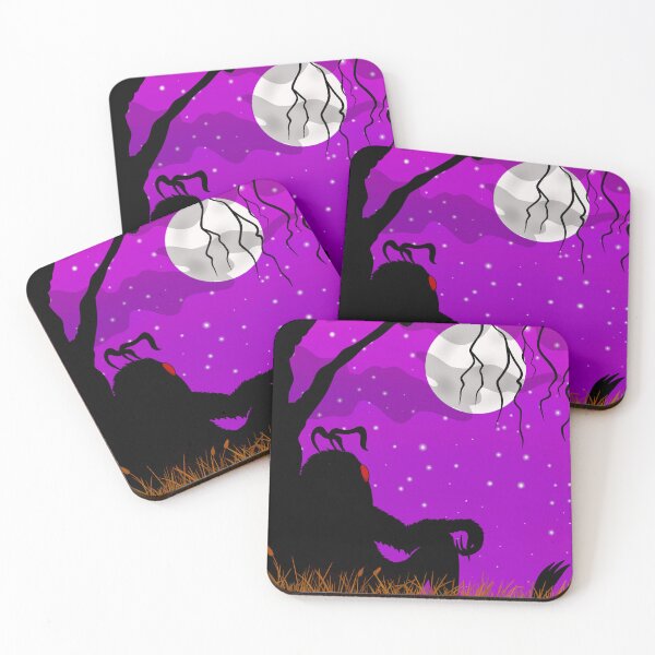 Item preview, West Virginia Mothman Moonlight Watch | Cryptid Art designed and sold by Let There Be Art Studio.