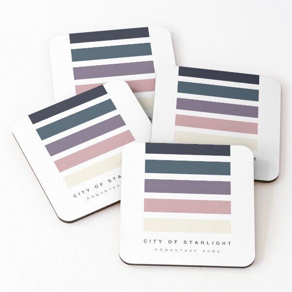 Item preview, ‘City of Starlight’ Romantasy Hue Palette designed and sold by The Colourful Game.