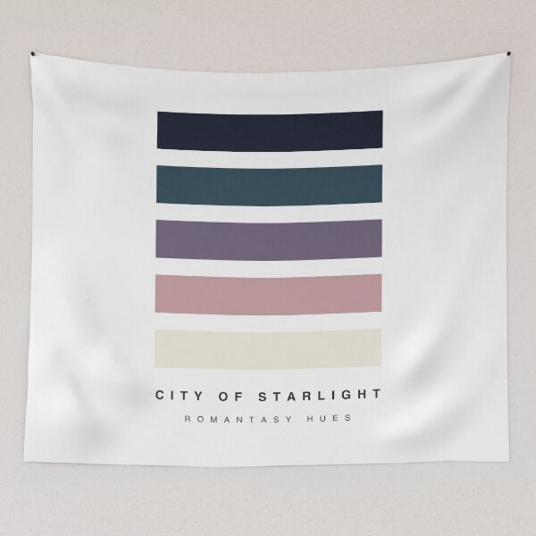 Item preview, ‘City of Starlight’ Romantasy Hue Palette designed and sold by The Colourful Game.