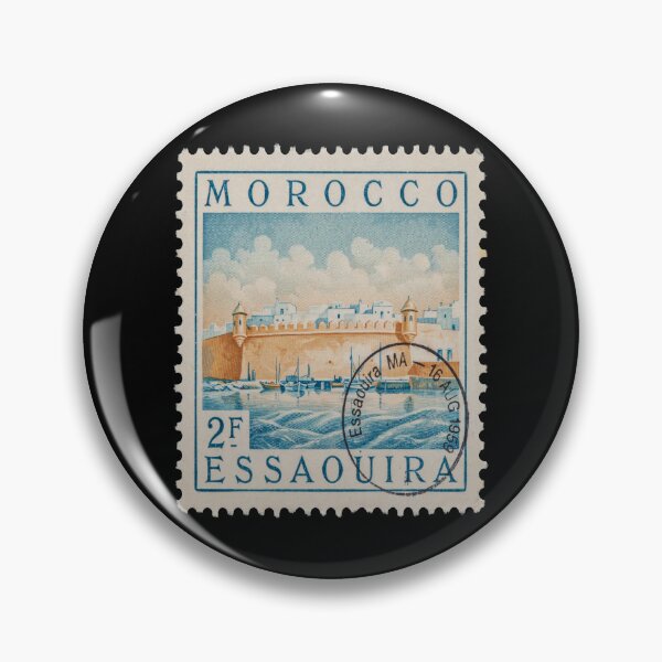 Item preview, Copy of Marrakech Medina Morocco Souk Koutoubia Stamp Sticker designed and sold by stickercuffs.