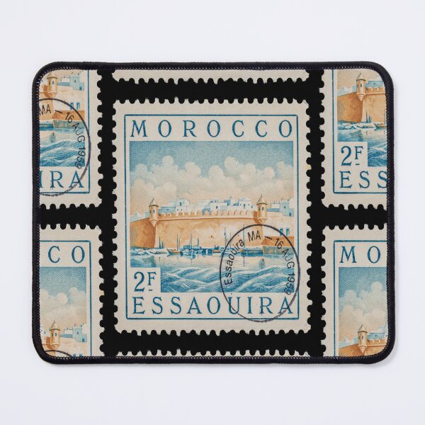 Item preview, Copy of Marrakech Medina Morocco Souk Koutoubia Stamp Sticker designed and sold by stickercuffs.