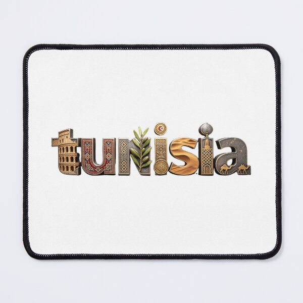 Item preview, Tunisia – Culture & Desert Landmarks Word Art designed and sold by VladisWorld.