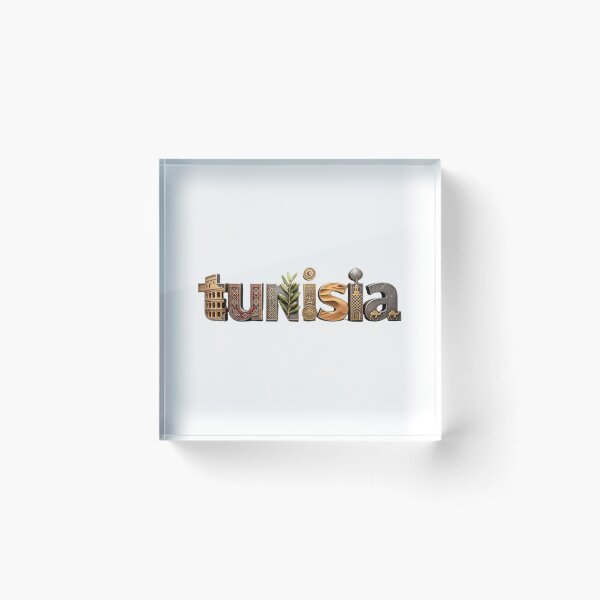 Item preview, Tunisia – Culture & Desert Landmarks Word Art designed and sold by VladisWorld.