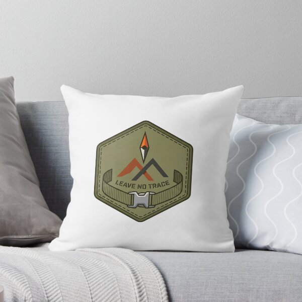 Item preview, Leave No Trace Technical Patch Outdoor Badge Art designed and sold by Ninjacatoff.