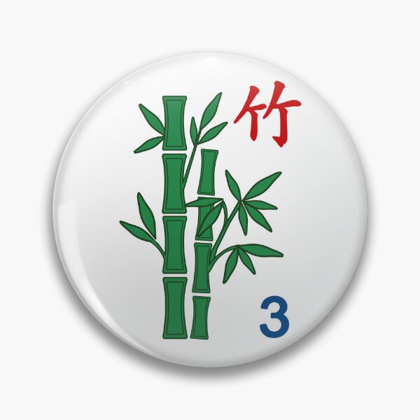 Item preview, MAHJONG TILES, BAMBOO FLOWER TILE, GAME DAY, STRATEGY designed and sold by classic car craze.