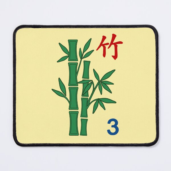 Item preview, MAHJONG TILES, BAMBOO FLOWER TILE, GAME DAY, STRATEGY designed and sold by classic car craze.