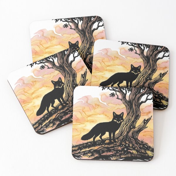 Item preview, Fox on the hillock  designed and sold by PrestonSquires.