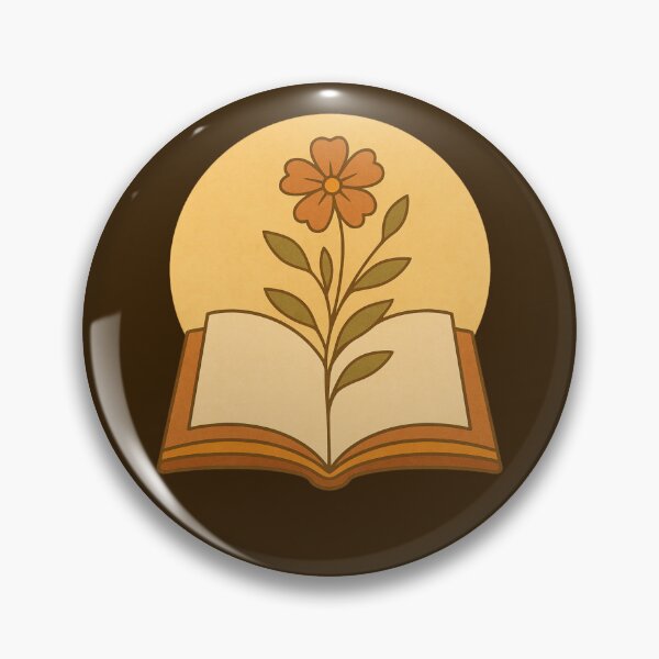 Item preview, Warm Autumn Bloom – Cozy Book & Floral Design designed and sold by D-Islamic.