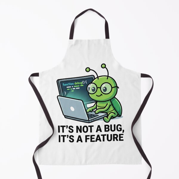 Item preview, Its Not A Bug Its A Feature Funny Programmer T-Shirt designed and sold by fowzi shokri.
