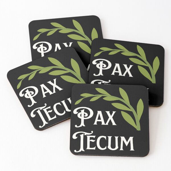 Item preview, Peace Be With You Pax Tecum Catholic Latin Mass Greeting designed and sold by MaryKunzGoldman.