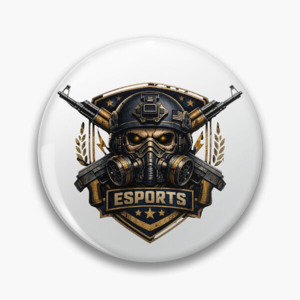 Item preview, Esports Gaming T-Shirt - Tactical Skull Soldier Graphic Tee designed and sold by Kreativio.