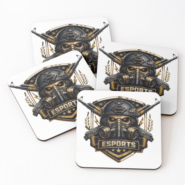 Item preview, Esports Gaming T-Shirt - Tactical Skull Soldier Graphic Tee designed and sold by Kreativio.