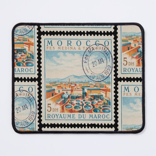 Item preview, Fes Medina Morocco Tanneries Old City Stamp Sticker designed and sold by stickercuffs.