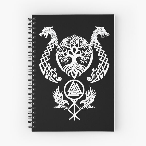 Item preview, Yggdrasil y Valknut | Regalos nórdicos del Árbol de la Vida para vikingos designed and sold by BrokenLabel.