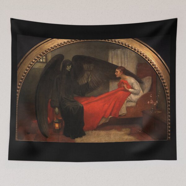 Item preview, Death And The Maiden Marianne Stokes Pre-Raphaelite Painting designed and sold by TeeARTHY.