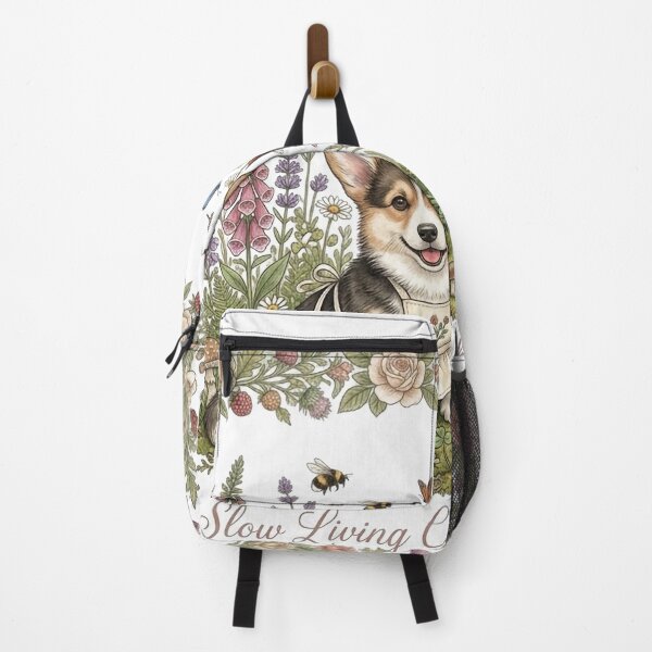 Item preview, Cute Corgi Slow Living Corgi Club Shirt, Cottagecore Corgi Botanical Garden Tee, Unique Corgi Nature Gift for Dog and Cottage Lovers designed and sold by Wearable Canvas...