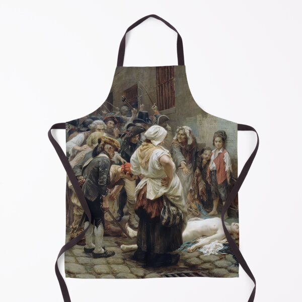 Item preview, Death Of The Princess De Lamballe French Revolution Painting designed and sold by TeeARTHY.