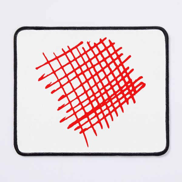 Item preview, Red Hatched Lines Pattern designed and sold by Jeallan Designs.