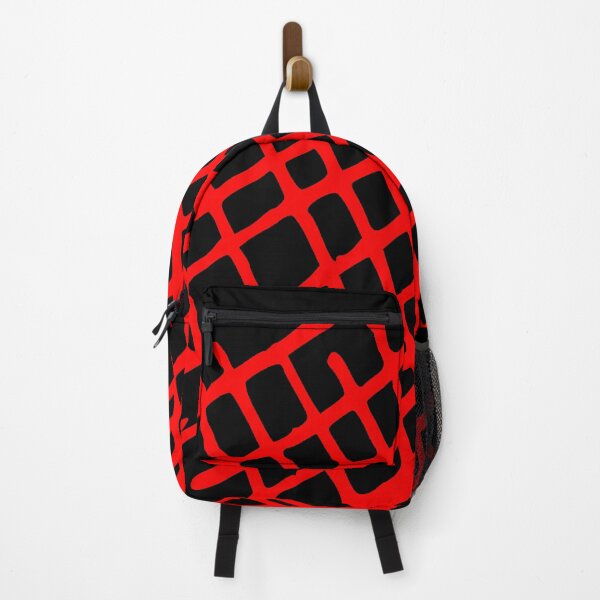 Item preview, Red Hatched Lines Pattern designed and sold by Jeallan Designs.