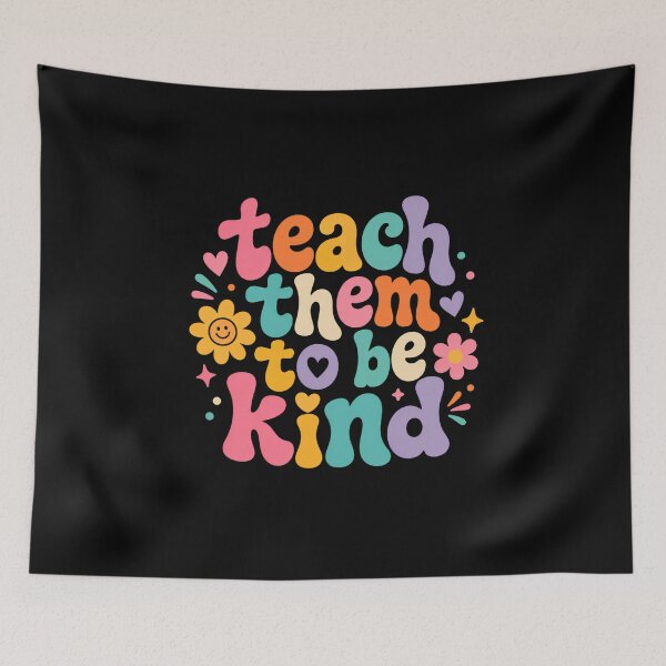 Item preview, Teach Them to Be Kind designed and sold by DemureArtsy.