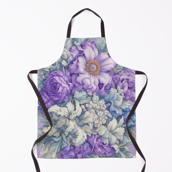 Item preview, Delicate Winter Purple Bouquet designed and sold by LaRoach Digital Arts.