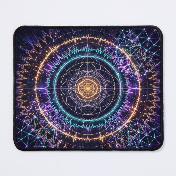 Item preview, Resonance of the TB-303 - Acid House Sacred Geometry Neon Soundscape designed and sold by 303 Visionary Prints .