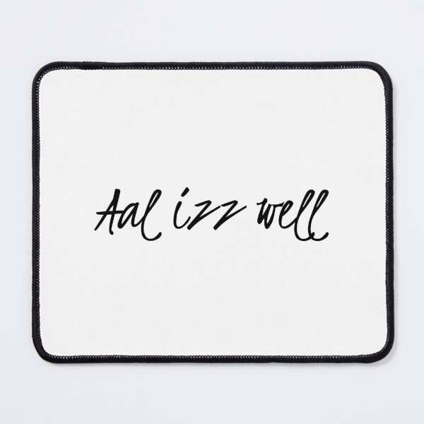 Item preview, Aal izz well saying designed and sold by Karisdesignss.
