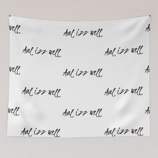 Item preview, Aal izz well saying designed and sold by Karisdesignss.