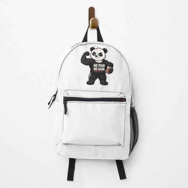 Item preview, No pain, no gain, Panda designed and sold by DailyQuestPrint.