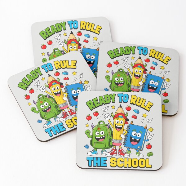Item preview, Ready To Rule The School Funny Monsters designed and sold by DigitalGlade.
