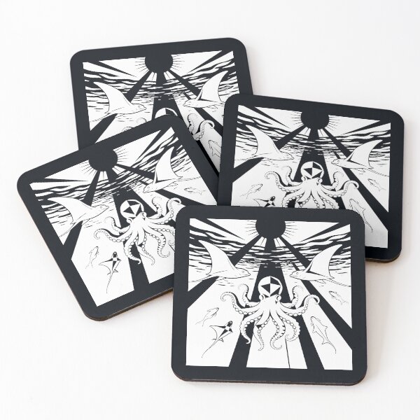 Item preview, Beneath The Waves A Silhouette designed and sold by Cathedral of Curiosity.