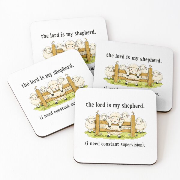 Item preview, The Lord Is My Shepherd designed and sold by Rahamkshop.