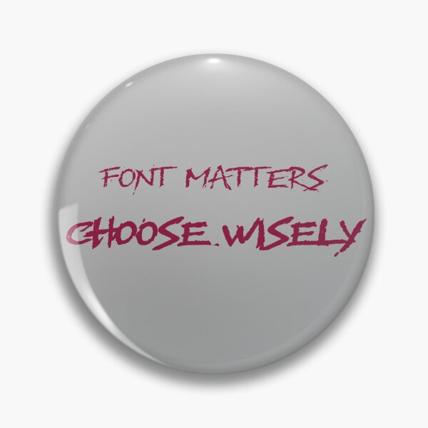 Item preview, Font Matters - Graphic Designer Humor designed and sold by Subject to Design.
