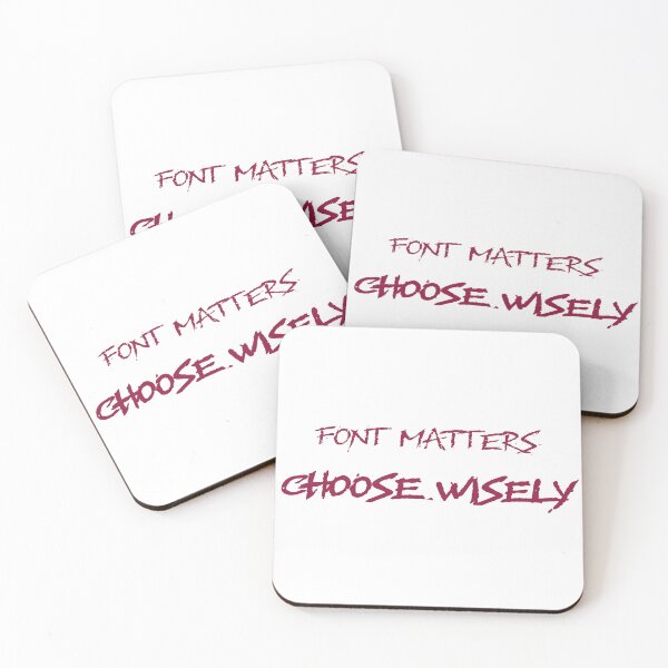 Item preview, Font Matters - Graphic Designer Humor designed and sold by Subject to Design.