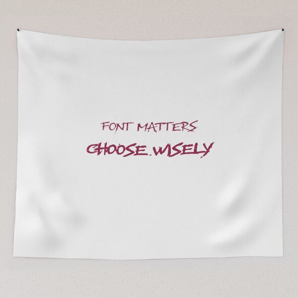 Item preview, Font Matters - Graphic Designer Humor designed and sold by Subject to Design.