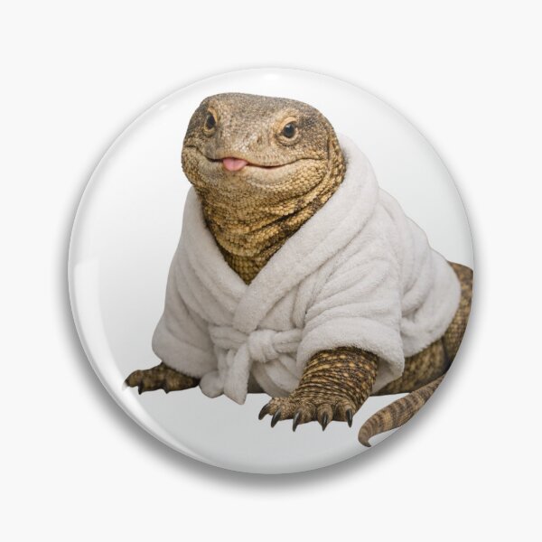 Item preview, Bathrobe Savannah Monitor designed and sold by Sillytoe.