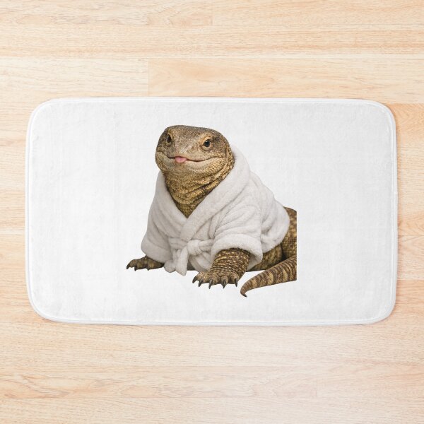 Item preview, Bathrobe Savannah Monitor designed and sold by Sillytoe.