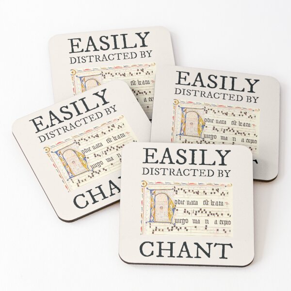 Item preview, Easily Distracted By Chant Medieval Music Art designed and sold by MaryKunzGoldman.