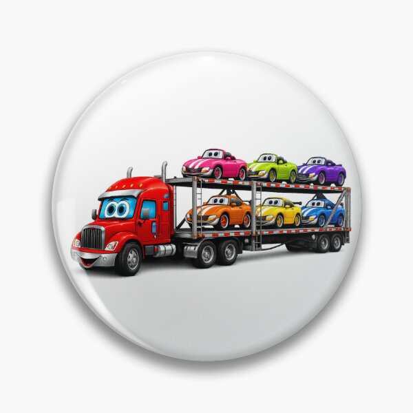 Artikelvorschau, Autotransporter-Cartoon entworfen und verkauft von Scott Hayes.