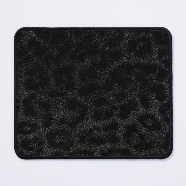 Item preview, Black Panther Fur Swirl Pattern - Tonal Rosette Design designed and sold by Nine Lives Studio.