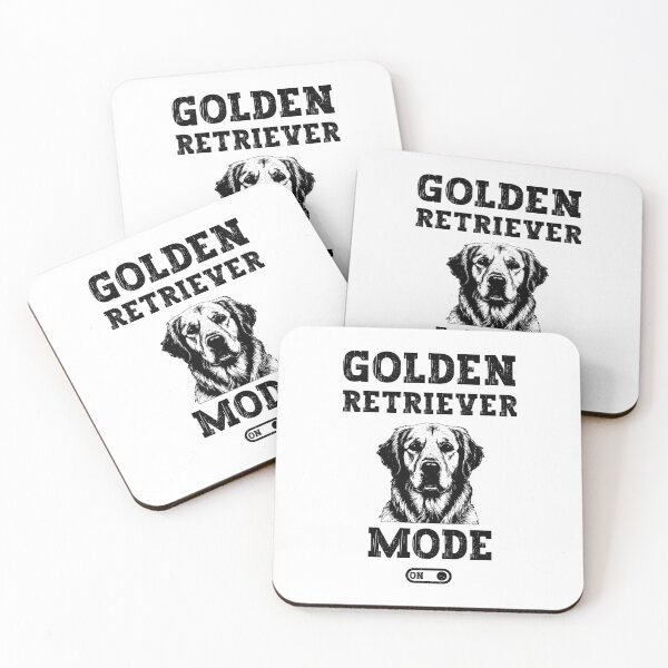 Item preview, Funny Golden Retriever Mode On designed and sold by franktact.