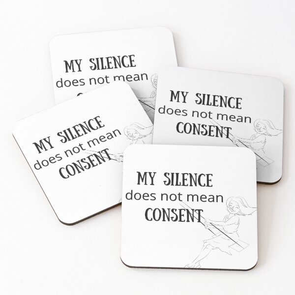 Item preview, My silence doesn’t mean consent-2 design  designed and sold by hypnoses.
