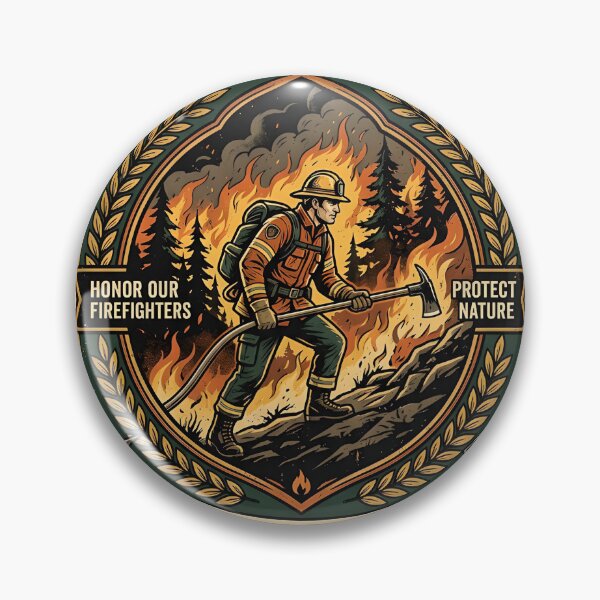 Item preview, Prevent forest fires! - Wildland Firefighting designed and sold by ParadoxParadox.