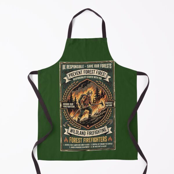 Item preview, Prevent forest fires! - Wildland Firefighting designed and sold by ParadoxParadox.