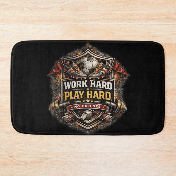 Item preview, Work Hard Play Hard Motivation Design designed and sold by LegendCourt.