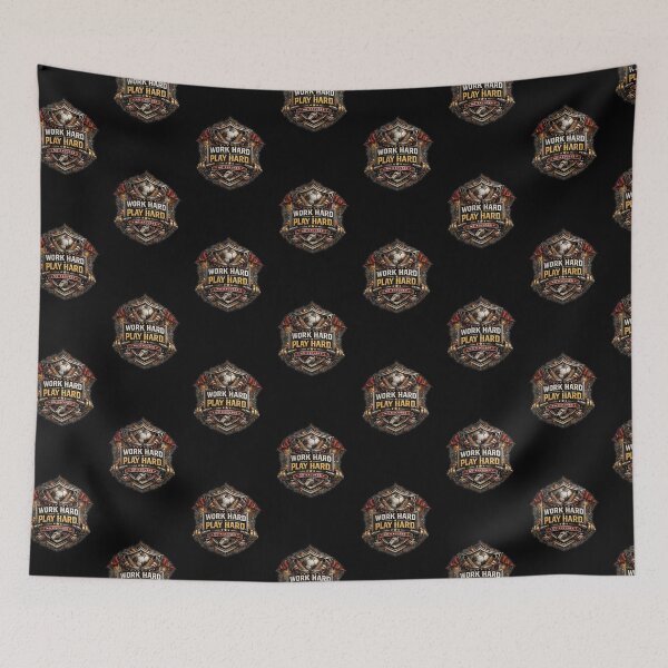 Item preview, Work Hard Play Hard Motivation Design designed and sold by LegendCourt.