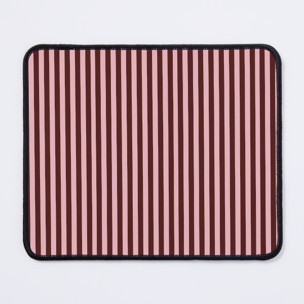 Item preview, Minimalist Maroon and Blush Pink Striped Pattern | Soft Pink and Deep Red Vertical Stripes Design | Sophisticated Maroon and Pink Decor | Maroon and Blush Striped designed and sold by VivaFy.