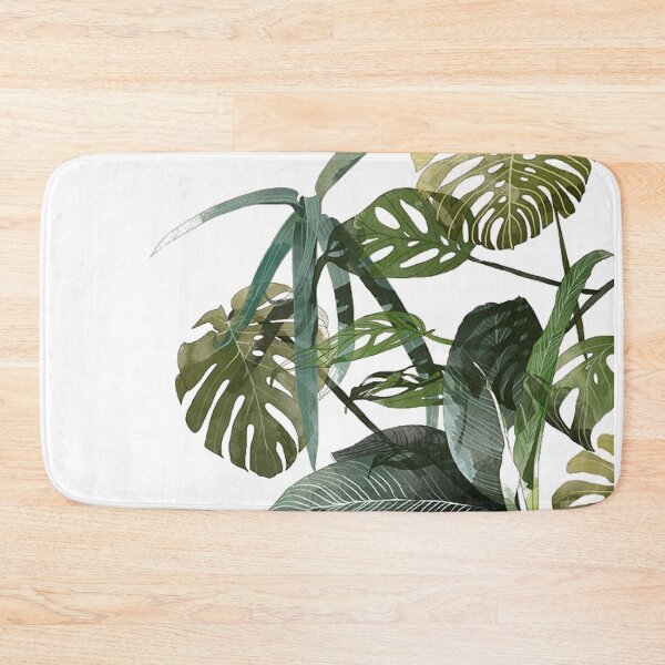 Item preview, Tropical Green Leaves Botanical designed and sold by MG.STUDIO.